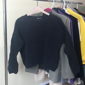 Black sweater
